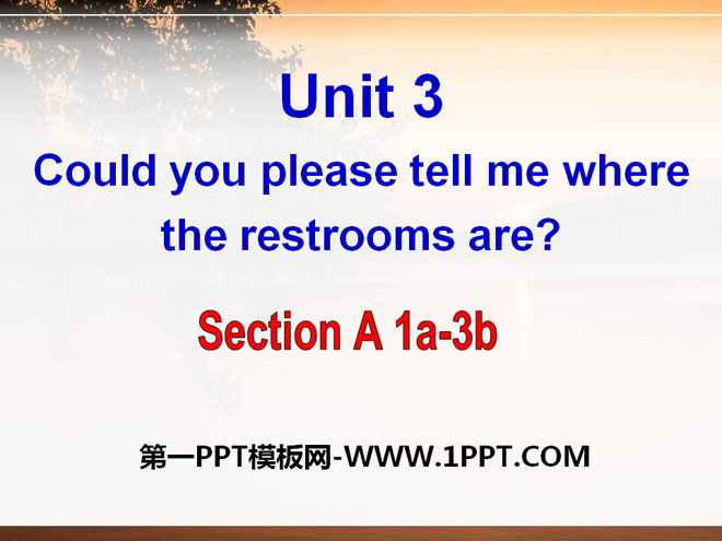 Could you please tell me where the restrooms are?PPTn16