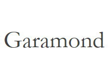 Garamond wd