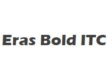 Eras Bold ITC wd