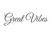 Great Vibes 字�w下�d