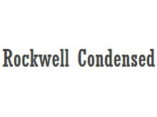 Rockwell Condensed 