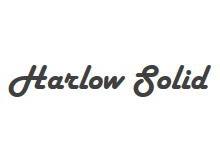 Harlow Solid Italic 字�w下�d