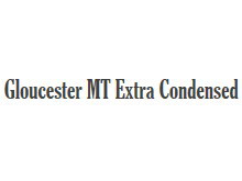 Gloucester MT Extra Condensed wd