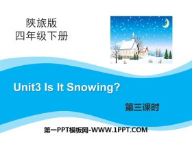 Is It Snowing?PPT