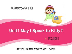 May I Speak to Kitty?PPTn