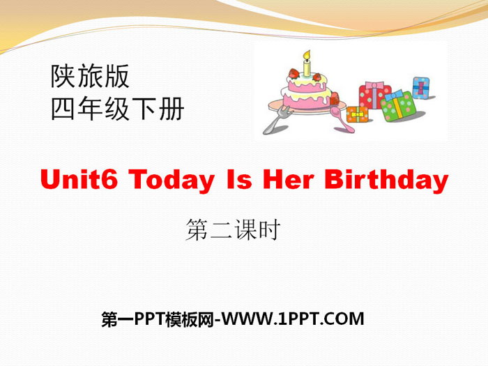 《Today Is Her Birthday》PPT课件-预览图01