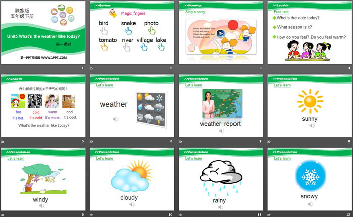 What\s the Weather like Today?PPT