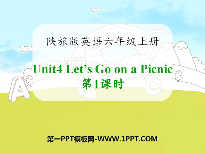 《Let's Go on a Picnic》PPT-预览图01