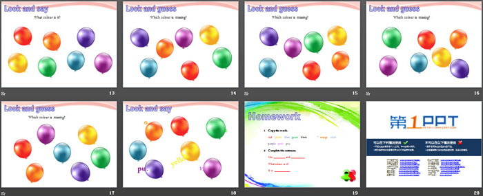 《Colours》PPT课件-预览图03