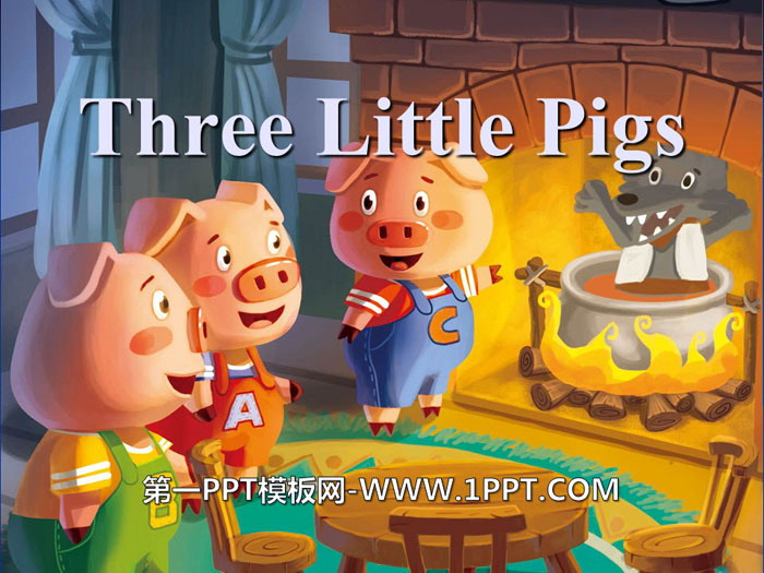 Three little pigsPPT