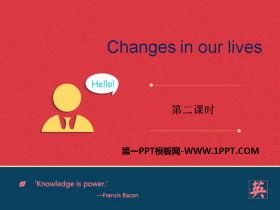 Changes in our livesPPTn