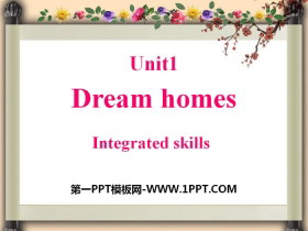 Dream homesIntegrated skillsPPT