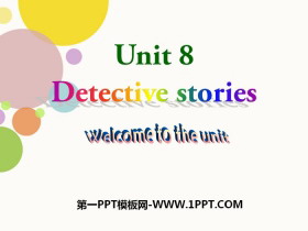 Detective storiesWelcome to the unitPPT