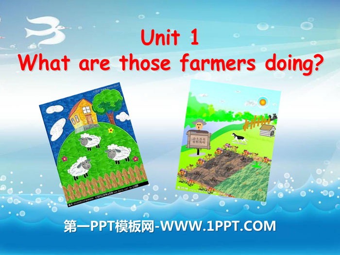 What are those farmers doing?PPTn