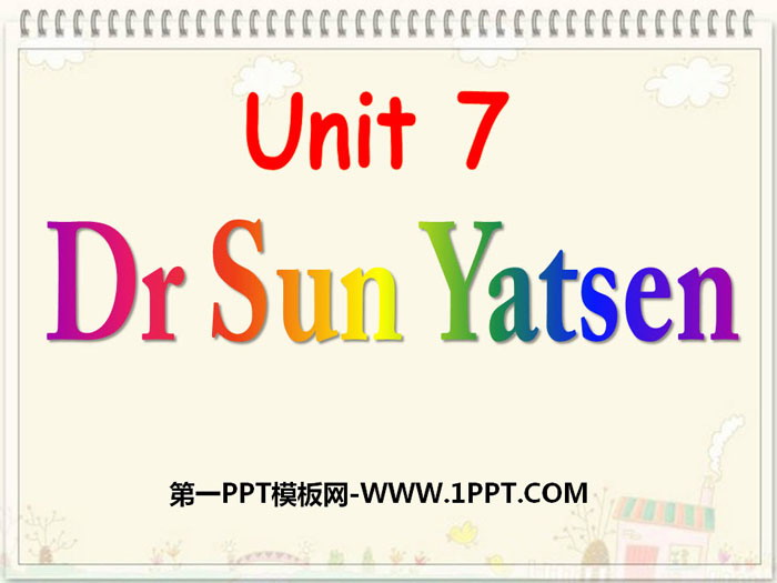 Dr Sun YatsenPPTn