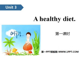 A healthy dietPPT(һnr)