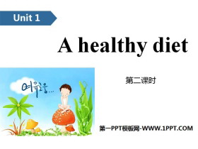 A healthy dietPPT(ڶnr)