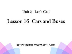 Cars and BusesLet's Go! PPT