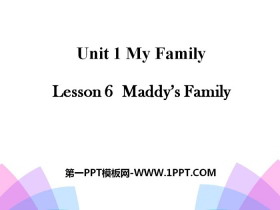 Maddy's FamilyMy Family PPT