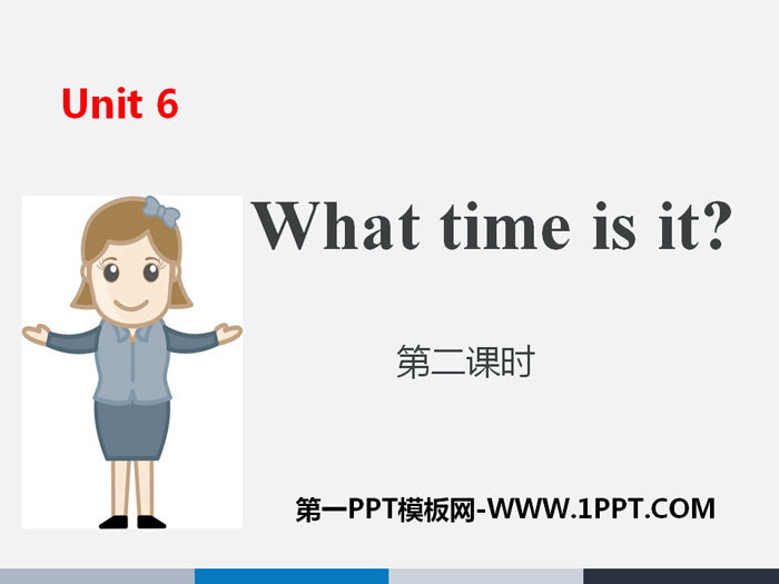 《What time is it?》PPT(第二课时)-预览图01