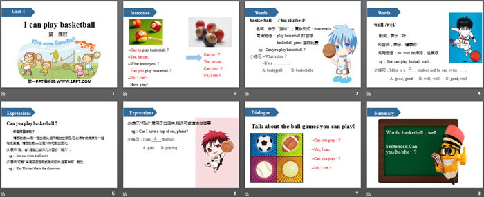 《I can play basketball》PPT(第一课时)-预览图02