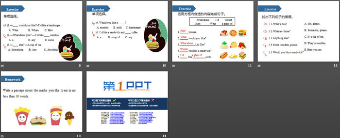 《At the snack bar》PPT(第一课时)-预览图03