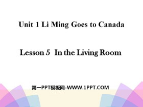 In the Living RoomLi Ming Goes to Canada PPT