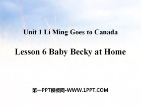 Baby Becky at HomeLi Ming Goes to Canada PPTn