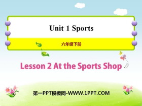 At the Sport ShopSports PPTn