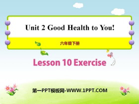 ExerciseGood Health to You! PPTn