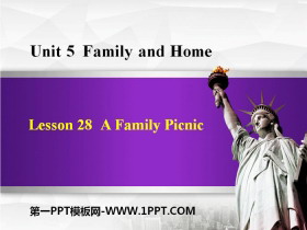 A Family PicnicFamily and Home PPTѧμ