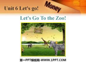 Let's Go to the Zoo!Let's Go! PPTѿμ