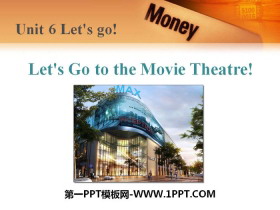 Let's Go to the Movie Theatre!Let's Go! PPTMn