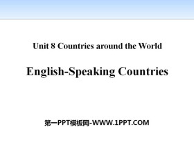 English-Speaking CountriesCountries around the World PPTμ