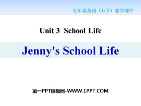 Jenny's School LifeSchool Life PPTd