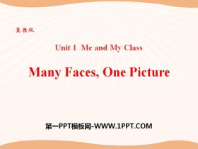 Many Faces,One PictureMe and My Class PPTn