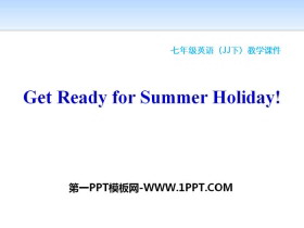 Get Ready for Summer Holiday!Summer Holiday Is Coming! PPTMn