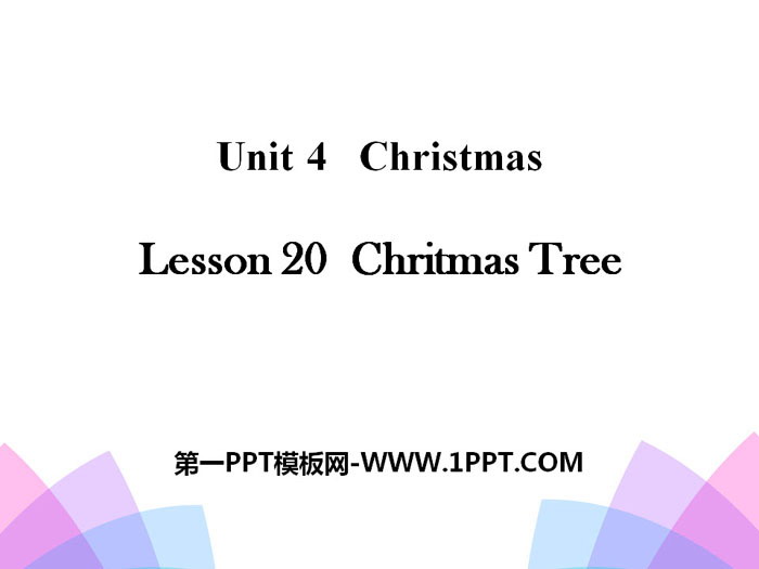 《Chritmas Tree》Christmas PPT-预览图01