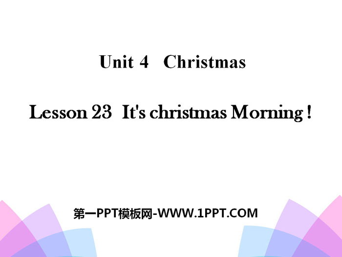 《It's christmas Morning!》Christmas PPT-预览图01