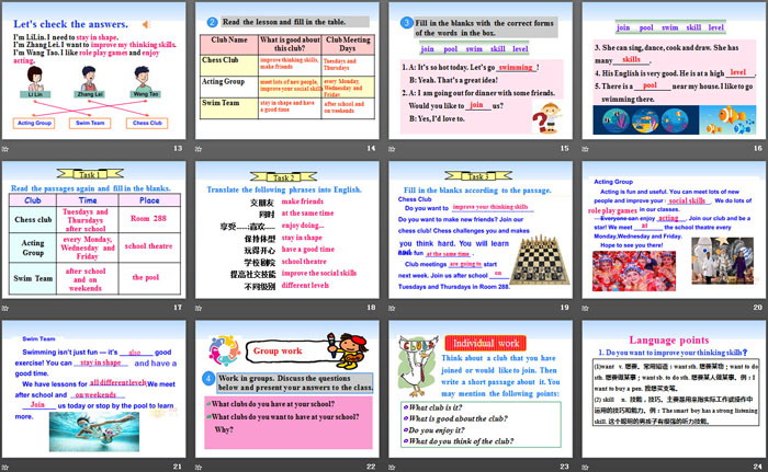 《Join Our Club!》After-School Activities PPT教学课件-预览图03