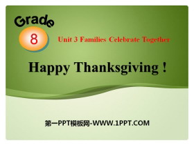 Happy Thanksgiving!Families Celebrate Together PPŤWn