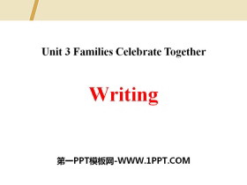 WritingFamilies Celebrate Together PPT