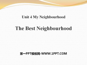 The Best NeighbourhoodMy Neighbourhood PPTѧμ