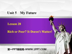 Rich or Poor?It Doesn't Matter!My Future PPTμ