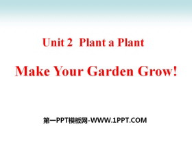 Make Your Garden Grow!Plant a Plant PPT