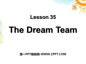 The Dream TeamBe a Champion! PPT