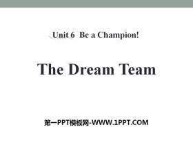 The Dream TeamBe a Champion! PPTnd