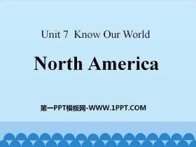 North AmericaKnow Our World PPTn