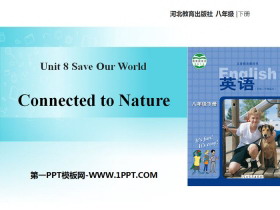 Connected to NatureSave Our World! PPTd