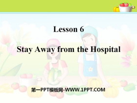 Stay Away from the HospitalStay healthy PPTѧμ